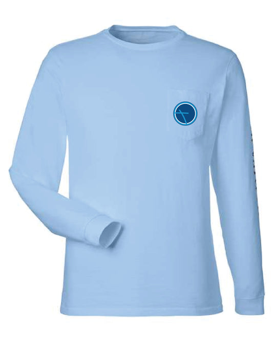 Vineyard Vines Long Sleave Pocket Shirt (Cross or Wildcat)