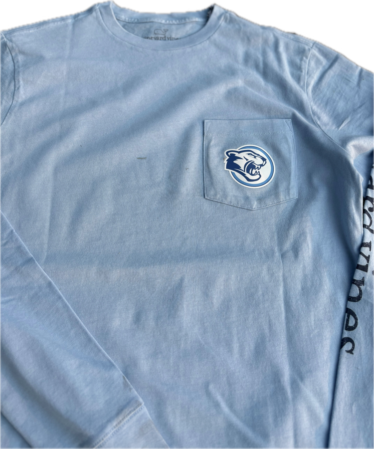 Vineyard Vines Long Sleave Pocket Shirt (Cross or Wildcat)