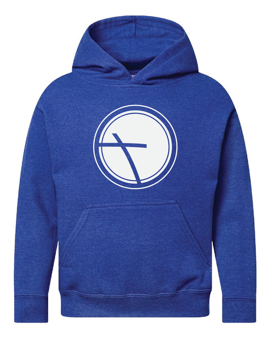 LAT Royal Blue Hoodie (Faith Strong, Cross, Wildcat)