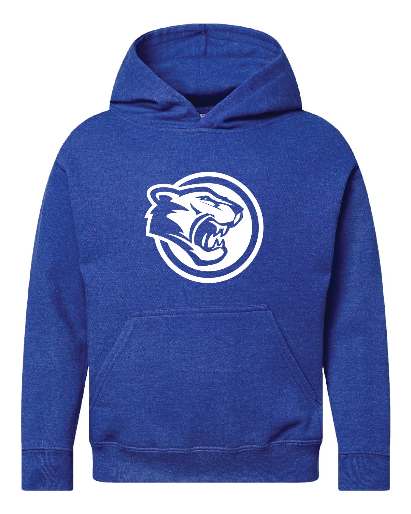 LAT Royal Blue Hoodie (Faith Strong, Cross, Wildcat)